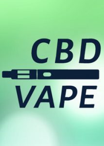 Banner na www.cbd-vape.sk - informačný web o vapovani CBD