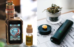 Read more about the article Vaporizácia CBD vs. Vaping CBD : Viete, aký je medzi nimi rozdiel?